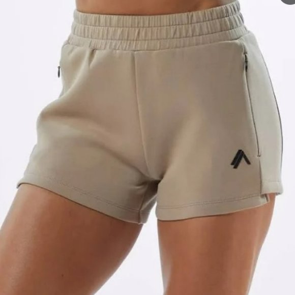 Tan Alphalete Elmts Shorts Size S - Picture 1 of 5